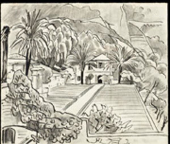 Skitse til "Villa Biancheri"